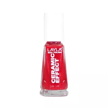 Эмаль с керамическим эффектом Nail Polish Ceramic Effect Layla Cosmetics