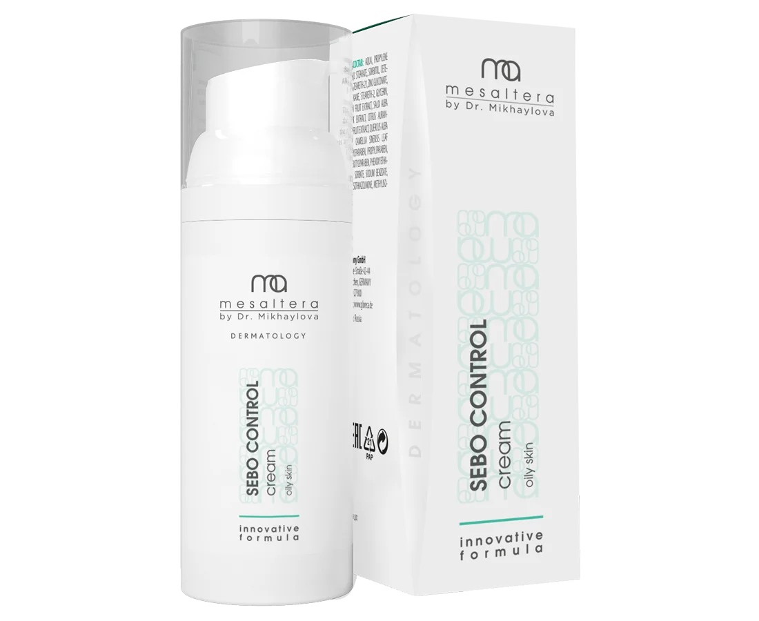 Cеборегулирующий матирующий крем для жирной кожи Sebo Control cream