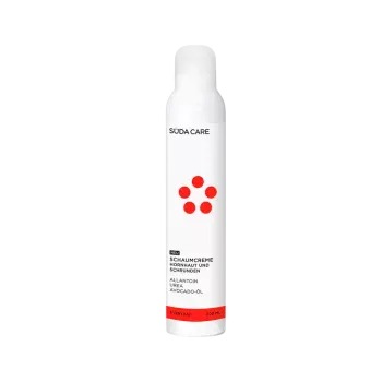 Крем-пенка от натоптышей и трещин Schaumcreme Hornhaut Und Schrunden Suda