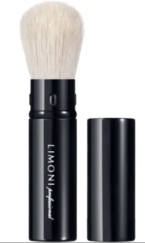 Выдвижная кисть для пудры и румян №55 коза Professional Limoni 1 шт