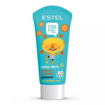 Детская зубная паста со вкусом апельсина Little Me Estel