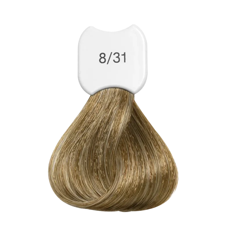 Стойкая крем-краска для волос Kydra Creme (KC00831, 8/31, Blond clair dore cendre, 60 мл, Золотистые/Медные оттенки)