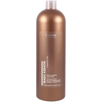 Нейтрализатор для долговременной завивки волос с кератином Kapous