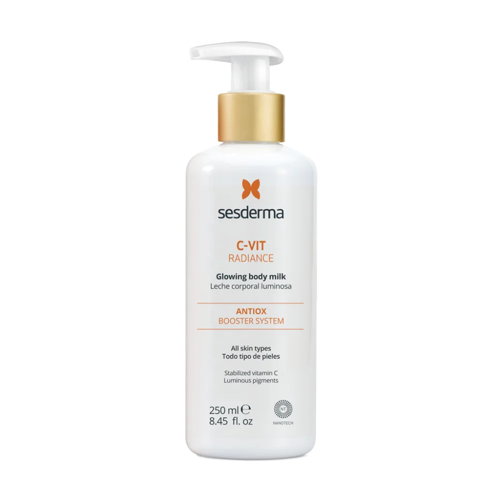 Молочко для тела для сияния кожи C-Vit