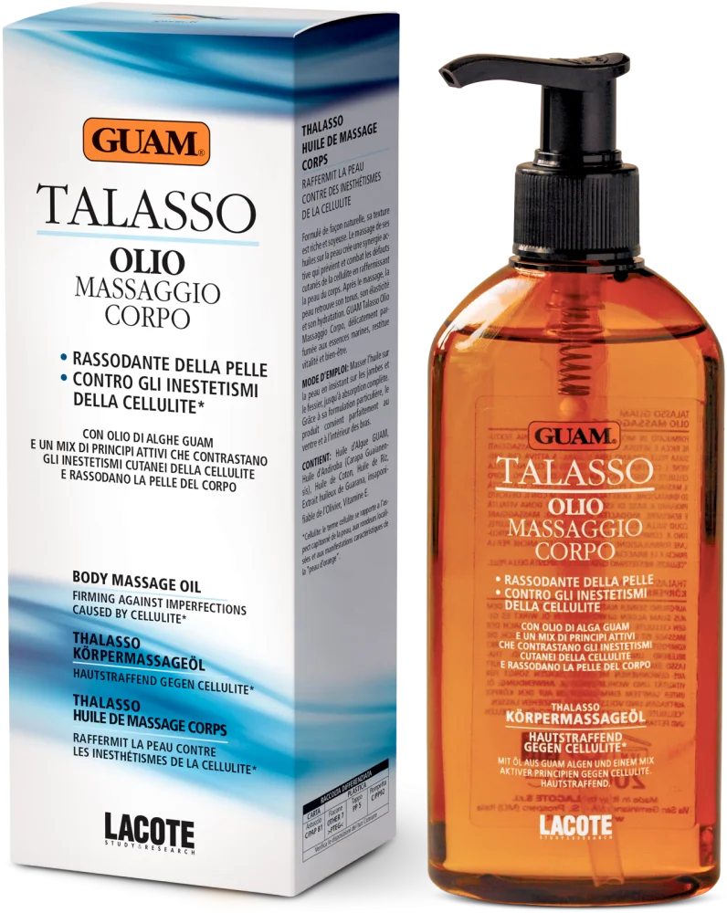 Масло для тела массажное подтягивающее антицеллюлитное TALASSO