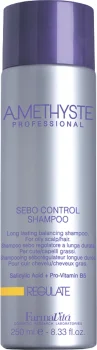 Шампунь для жирной кожи головы Amethyste Regulate Sebo Controll Shampoo FarmaVita