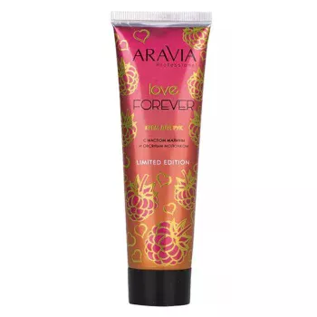 Крем для рук Love Forever с маслом малины и овсяным молочком Aravia