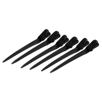 Зажимы парикмахерские металлические 88*8 мм Kapous 6 шт