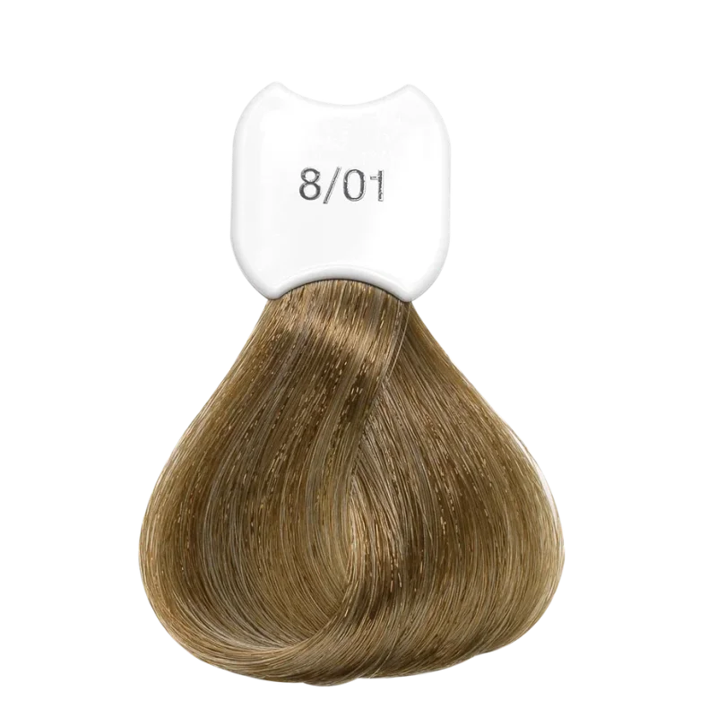 Стойкая крем-краска для волос Kydra Creme (KC00801, 8/01, Blond clair naturel cendre, 60 мл, Натуральные/Опаловые/Пепельные оттенки)