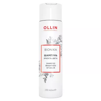 Шампунь для окрашенных волос Яркость цвета Ollin BioNika Ollin Professional