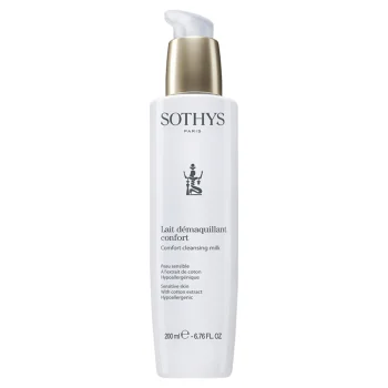 Очищающее молочко для чувствительной кожи с экстрактом хлопка Comfort Cleansing Milk Sothys 200 мл
