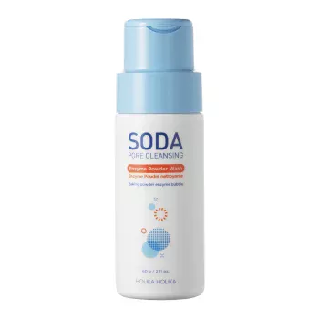 Очищающая энзимная пудра для лица Soda Pore Cleansing - Enzyme Powder Wash Holika Holika 60 г Очищающая энзимная пудра для лица Soda Pore Cleansing - Enzyme Powder Wash Holika Holika 60 г