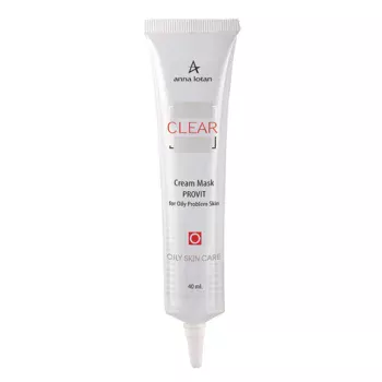 Крем-маска для жирной проблемной кожи Provit Cream Mask Clear Anna Lotan
