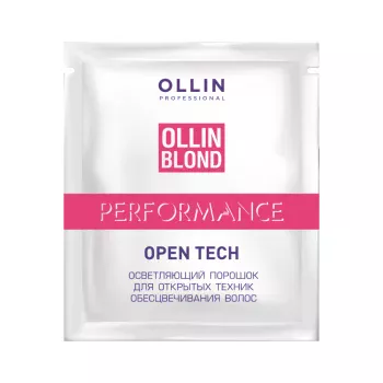 Осветляющий порошок для открытых техник обесцвечивания волос Open Tech Ollin Professional