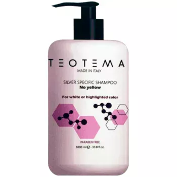 Тонирующий серебряный шампунь Teotema