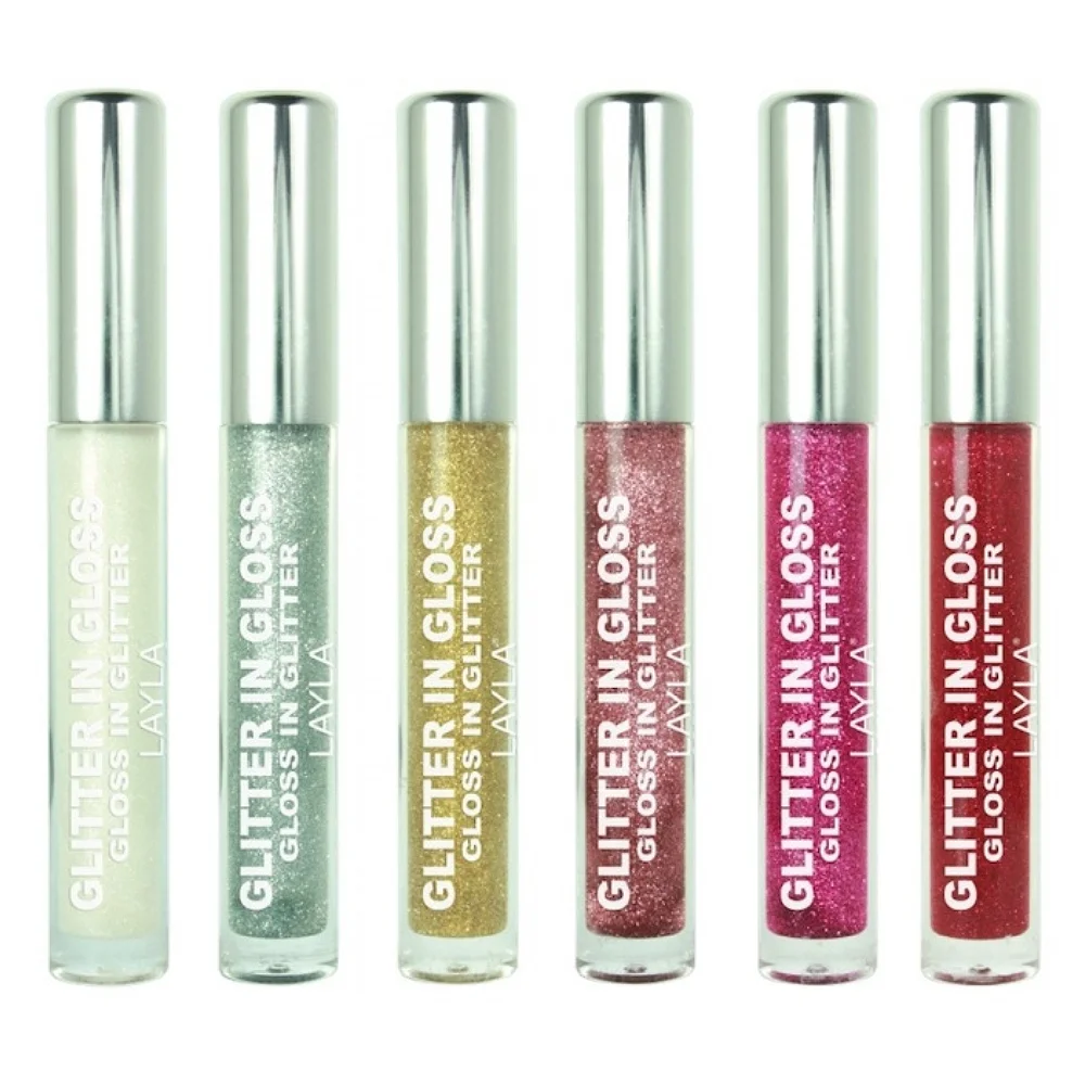 Блеск для губ с блестками Glitter In Gloss