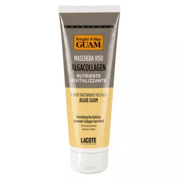 Маска для лица питательная восстанавливающая с коллагеном водорослей Guam 75 мл