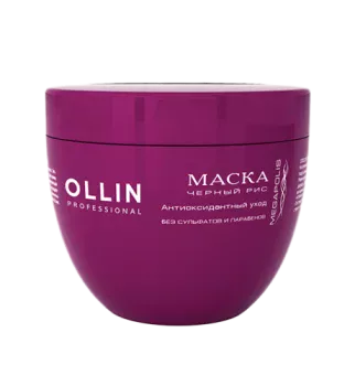 Маска на основе черного риса Megapolis Ollin Professional 500 мл