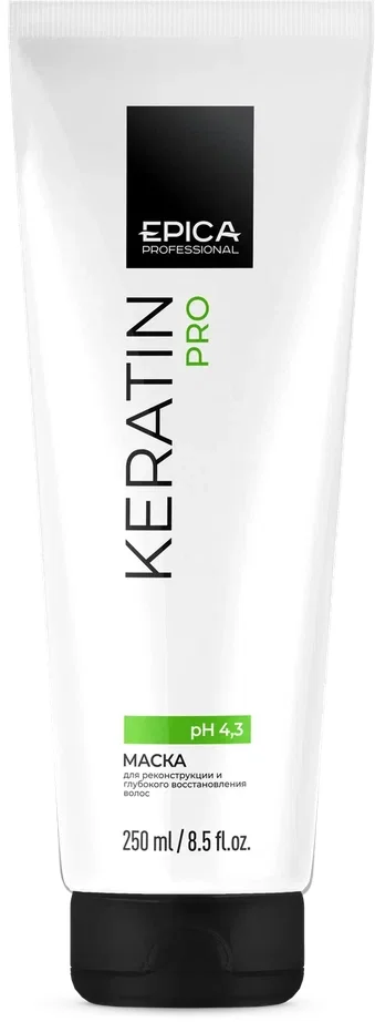 Маска для реконструкции и глубокого восстановления волос Keratin PRO