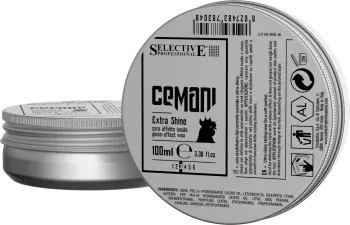 Воск для волос с глянцевым эффектом Cemani Extra Shine Selective Professional