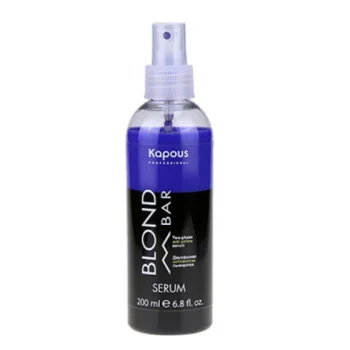 Двухфазная сыворотка для волос с антижелтым эффектом Professional Kapous 200 мл