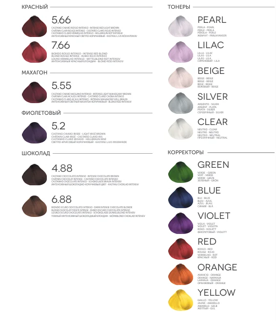 Краситель без аммиака Luxury Natural Touch