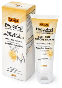 Гель для живота и талии антицеллюлитный контрастный с липоактивными наносферами Guam 150 мл