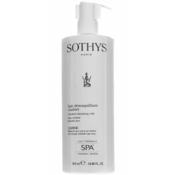 Очищающее молочко для чувствительной кожи с экстрактом хлопка и термальной водой Comfort Cleansing Milk Sothys
