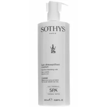 Очищающее молочко для чувствительной кожи с экстрактом хлопка и термальной водой Comfort Cleansing Milk Sothys