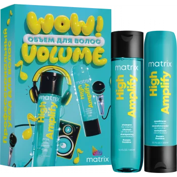 Набор TR High Amplify для объема тонких волос с протеинами Matrix