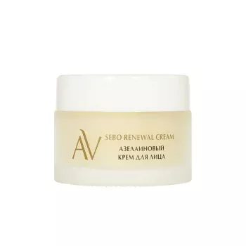 Азелаиновый крем для лица с экстрактом гамамелиса Sebo Renewal Cream Aravia 50 мл