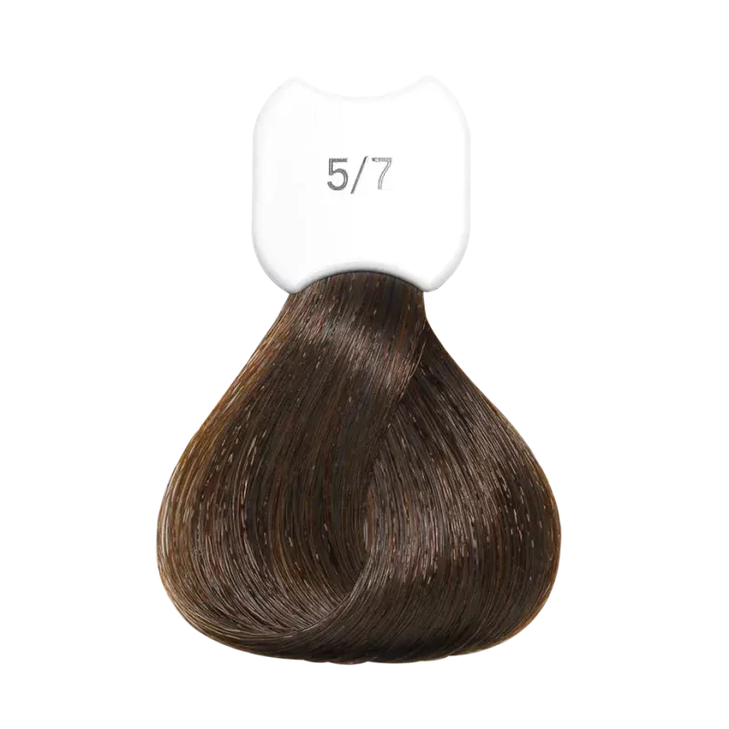 Стойкая крем-краска для волос Kydra Creme (KC00057, 5/7, Chatain clair i marron, 60 мл, Каштановые/Махагоновые/Красные/Рубиновые оттенки)