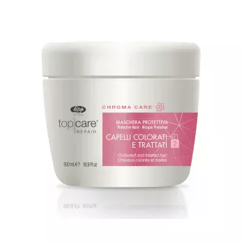 Восстанавл. защитная маска для окрашенных, поврежденных волос Chroma Care Protective Mask Lisap Milano