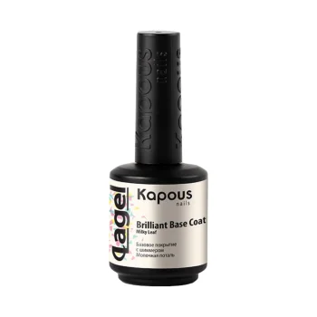 Базовое покрытие с шиммером Молочная поталь Lagel Kapous 15 мл