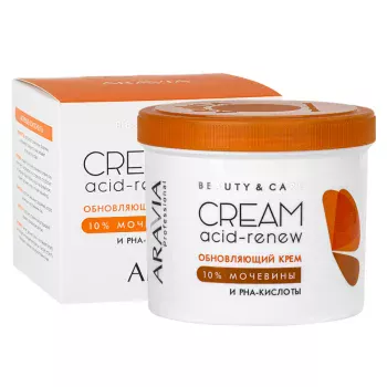 Обновляющий крем с PHA-кислотами и мочевиной Acid-Renew Cream Aravia 550 мл