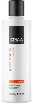 Шампунь для восстановления и питания волос Amber Shine Organic Epica