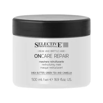 Маска интенсивного действия для хрупких, поврежденных или склонных к ломкости волос Repair Selective Professional 500 мл