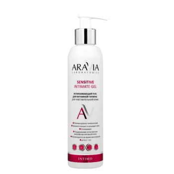 Успокаивающий гель для интимной гигиены для чувствительной кожи Sensitive Intimate Gel Aravia 200 мл
