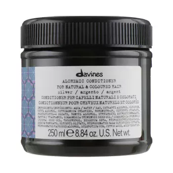 Кондиционер алхимик для натуральных и окрашенных волос Серебряный Alchemic Conditioner Davines 250 мл