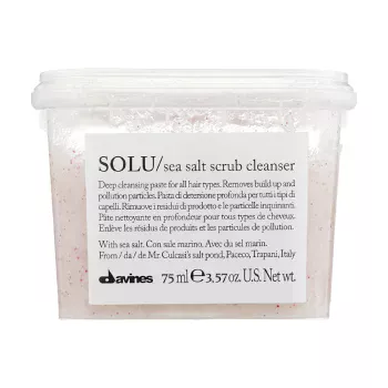Скраб с морской солью Solu (75 мл) Davines