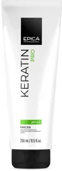 Маска для реконструкции и глубокого восстановления волос Keratin PRO Epica