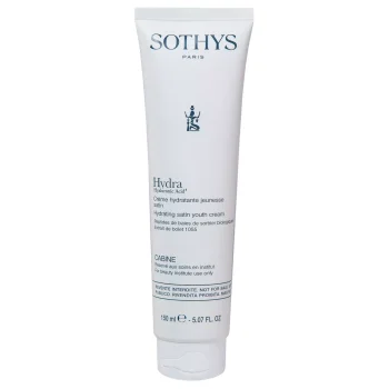 Легкий увлажняющий омолаживающий крем Hydrating satin youth cream Sothys 150 мл