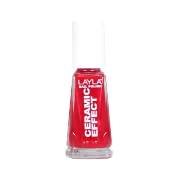 Эмаль с керамическим эффектом Nail Polish Ceramic Effect Layla Cosmetics