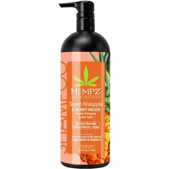 Шампунь Ананас и Медовая Дыня Sweet Pineapple Honey Melon Volumizing Shampoo Hempz