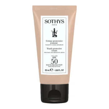 Омолаживающий защитный крем для лица и чувствительных зон Youth protective cream SPF 50 Sothys 50 мл