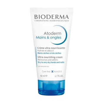 Восстанавливающий крем для рук и ногтей Атодерм Bioderma