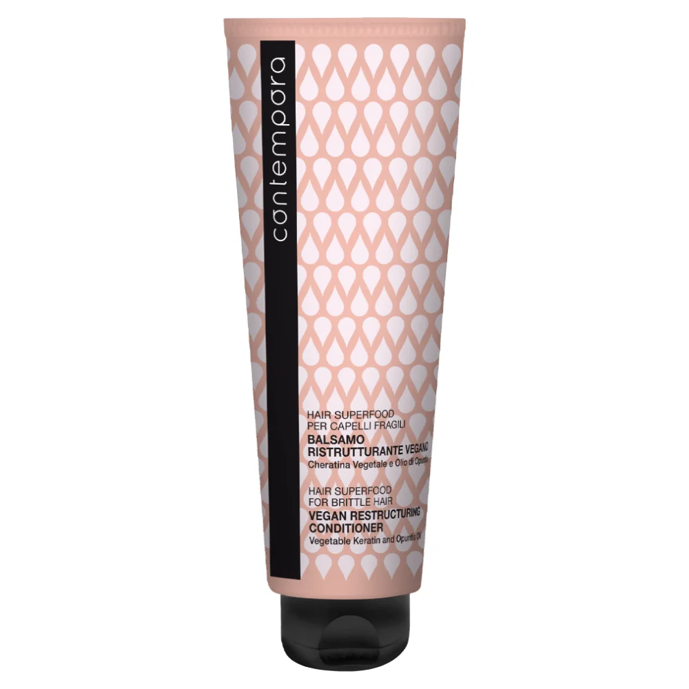 Восстанавливающий кондиционер с кератином и маслом опунции Hair Superfood