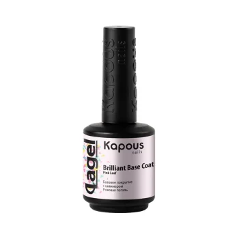 Базовое покрытие с шиммером Розовая поталь Lagel Kapous 15 мл