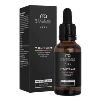 Мультикислотный пилинг с эффектом лифтинга pH 2.0 Pyrulift Dmae Peel Mesaltera By Dr. Mikhaylova 30 мл
