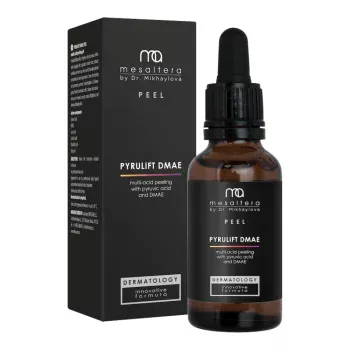 Мультикислотный пилинг с эффектом лифтинга pH 2.0 Pyrulift Dmae Peel Mesaltera By Dr. Mikhaylova